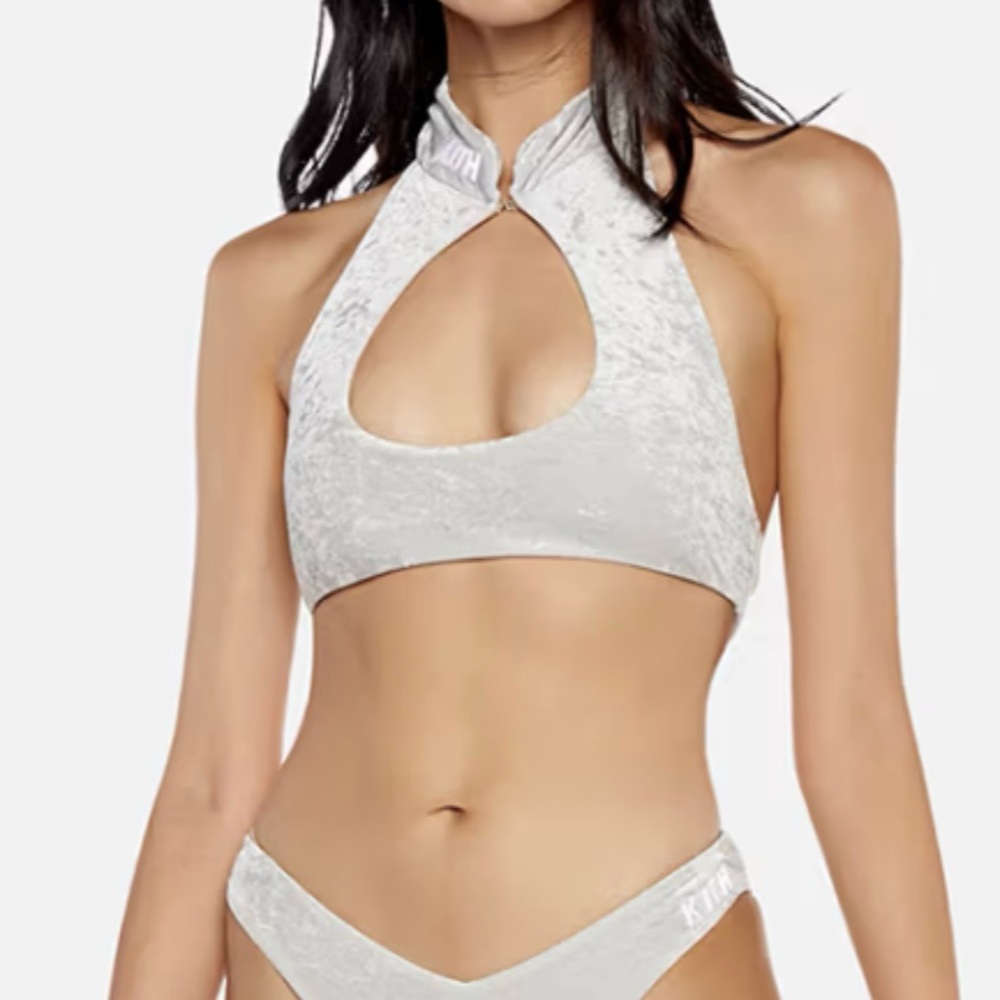 Frankie’s Bikinis x Kith Velvet Swim Top
